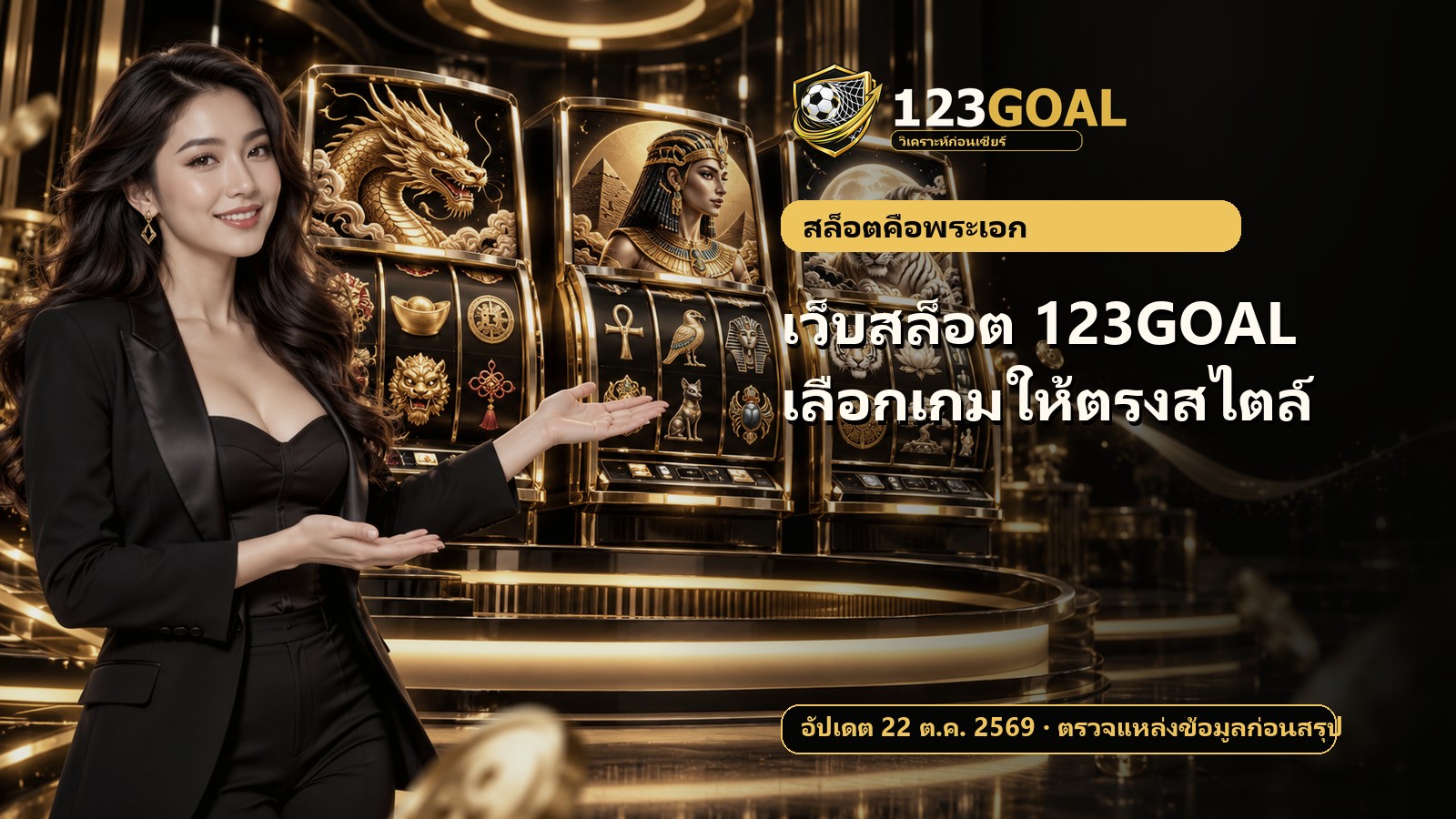 เว็บสล็อต 123GOAL เลือกเกมให้ตรงสไตล์